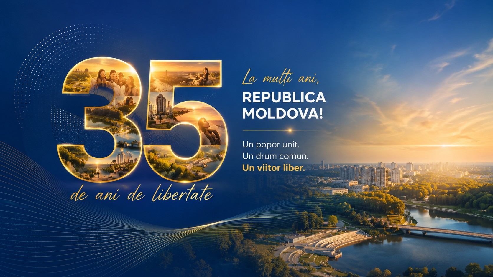 Mesaj de felicitare cu ocazia Zilei Independenței Republicii Moldova