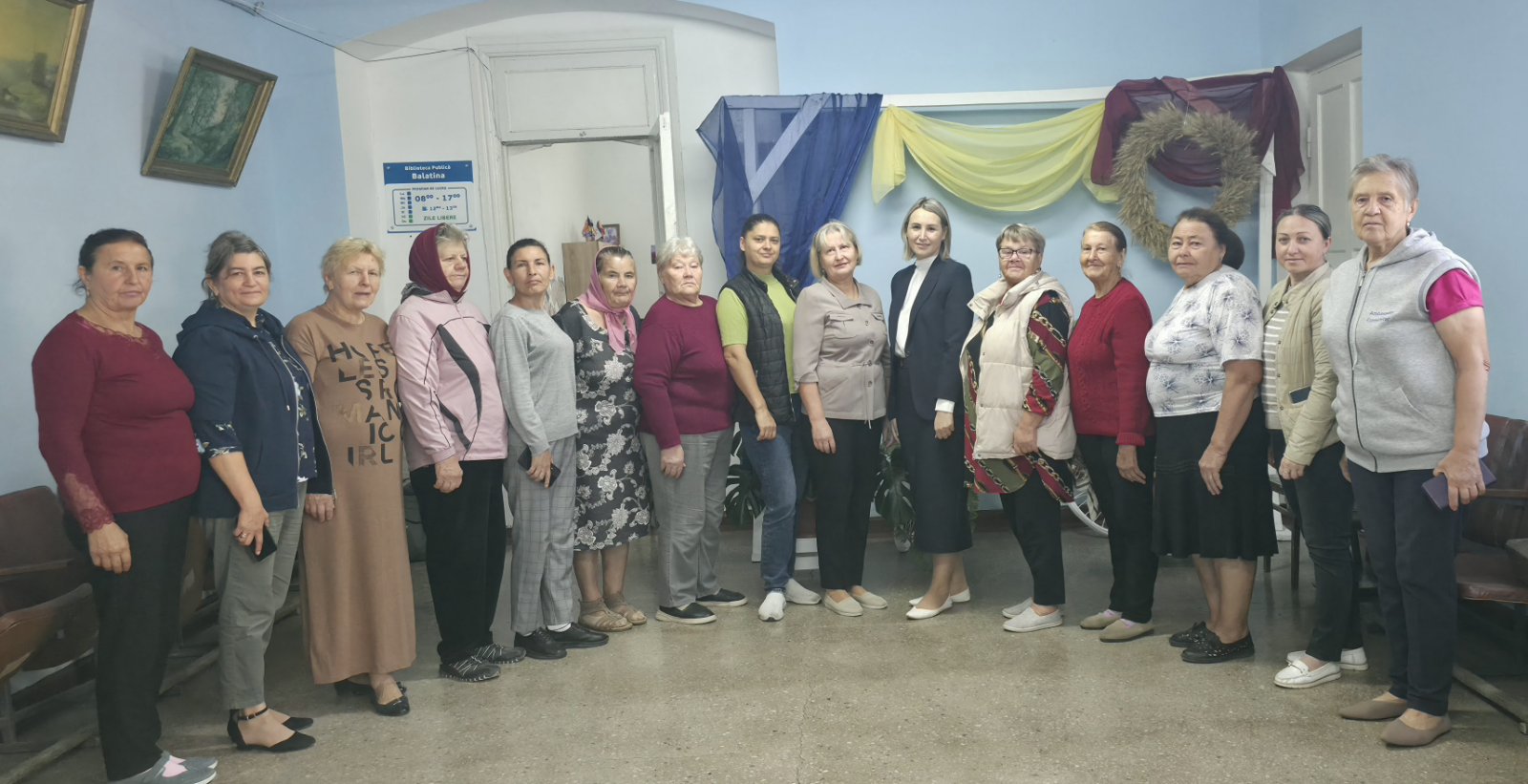 Democrația în dialog cu cetățenii: întâlnire informativă în comuna Balatina.