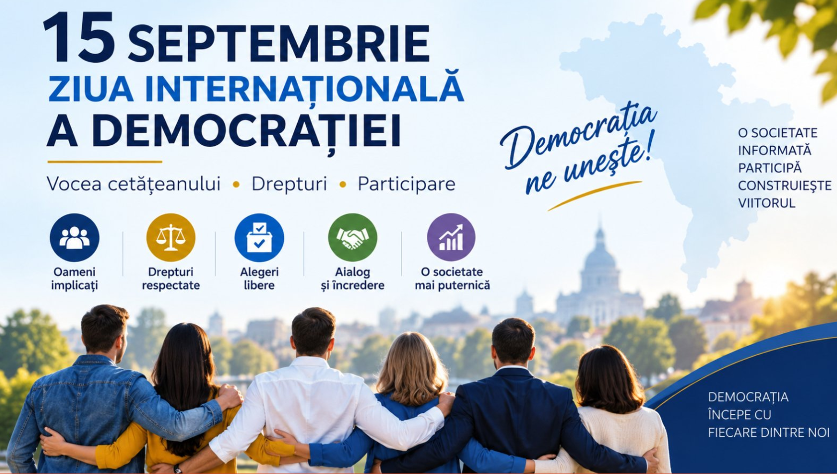 Democracy is built together