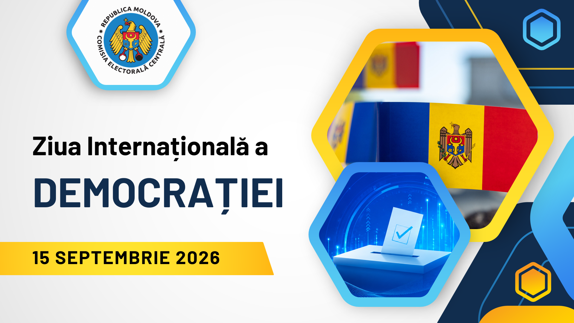Ziua Internațională a Democrației, marcată printr-un dialog cu elevii de la LT „Ion Creangă” din Coșnița