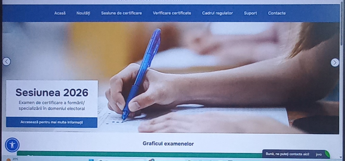 La Basarabeasca s-a desfășurat ultimul examen de certificare în domeniul electoral din anul 2026