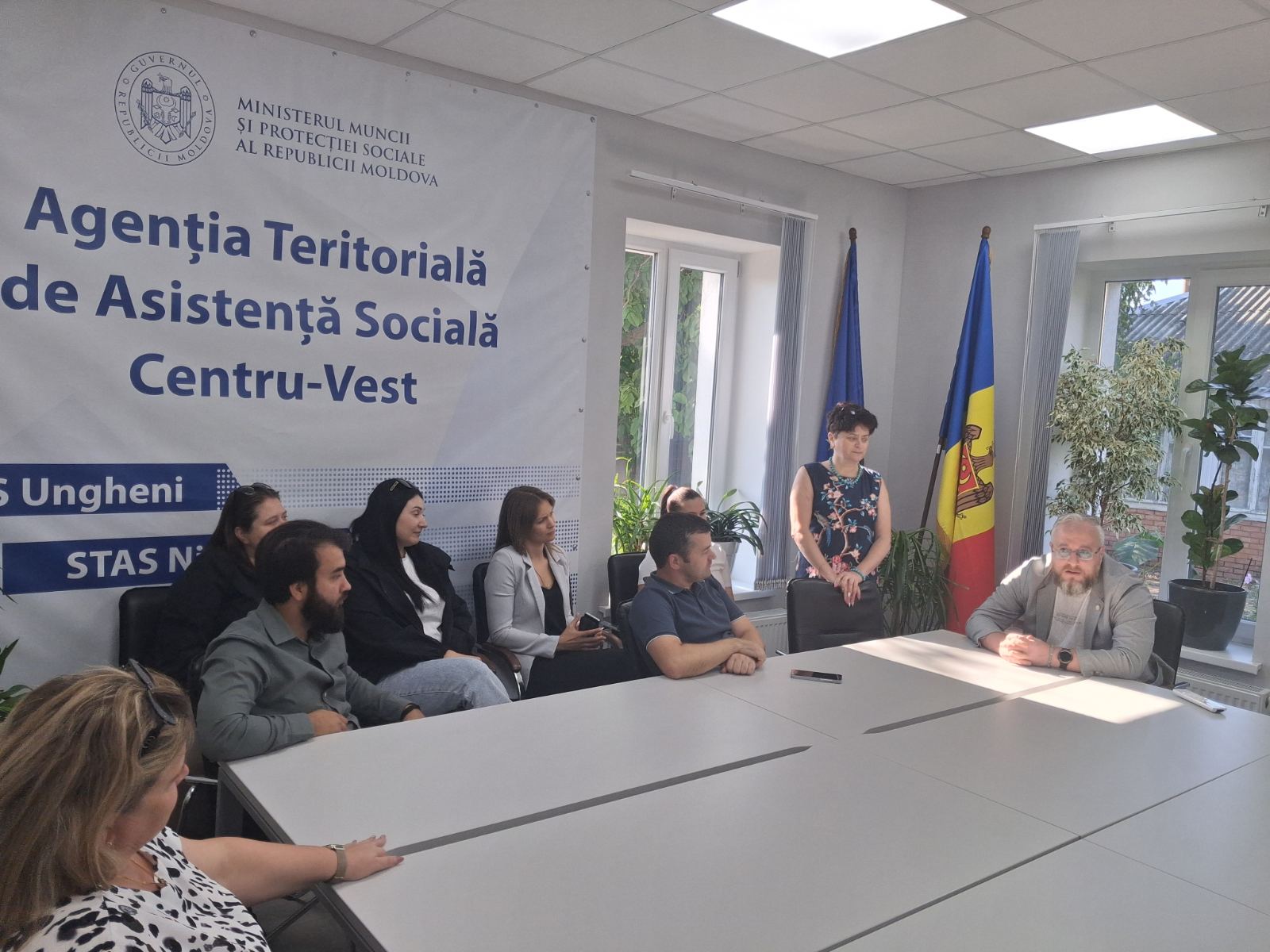 The unseen pillars of democracy: Meeting between the President of the Ungheni CEC and the ATAS Center-West team on the occasion of the International Day of Democracy