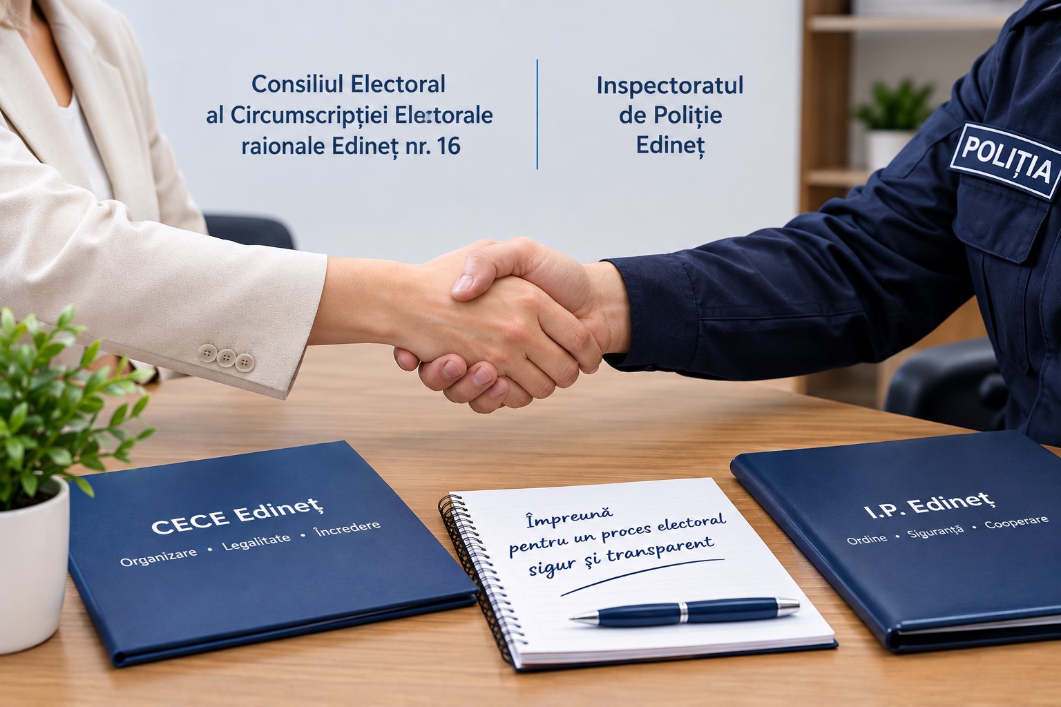 Conlucrarea instituțiilor – garanție pentru un proces electoral sigur