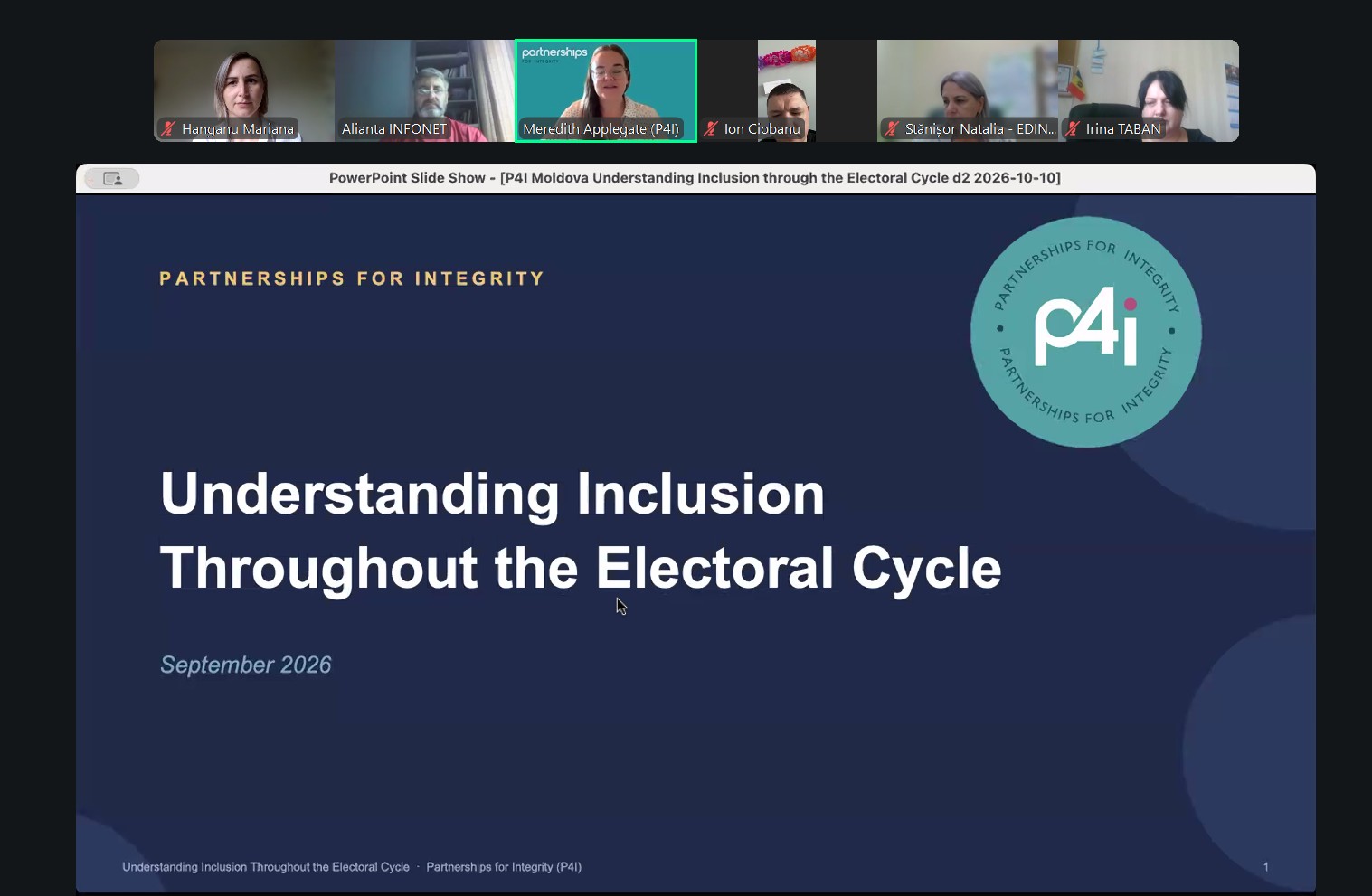 Alegeri accesibile pentru toți: incluziunea în toate etapele ciclului electoral
