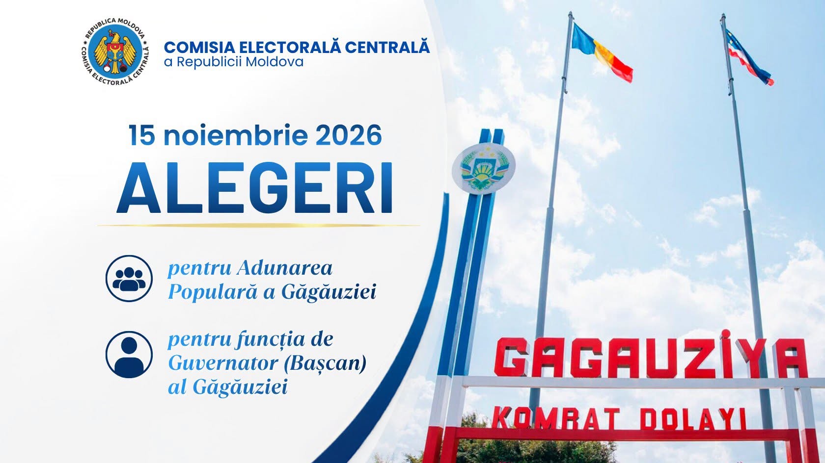Consiliul Electoral Central al Găgăuziei prezintă date actualizate privind înregistrarea candidaților pentru alegerile regionale din 15 noiembrie 2026